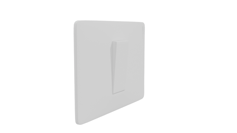 Sleek Minimalist Wall Panel 3D - Professional 3D Model Render 9