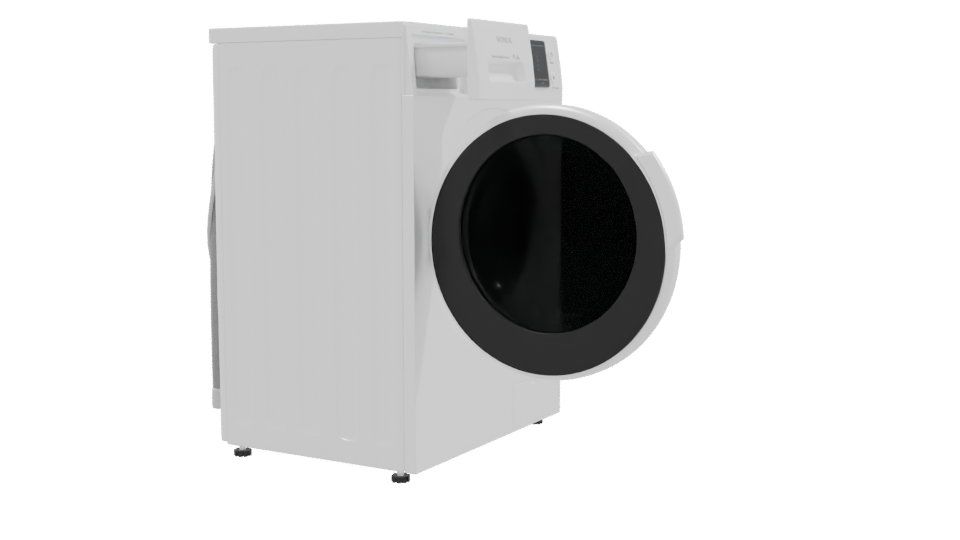 High-Efficiency Washing Machine Model - Professional 3D Model Render 9