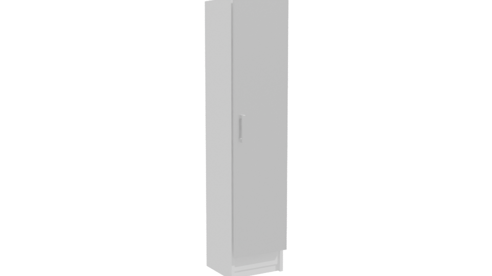 Sleek Modern Storage Cabinet 3D - Professional 3D Model Render 10