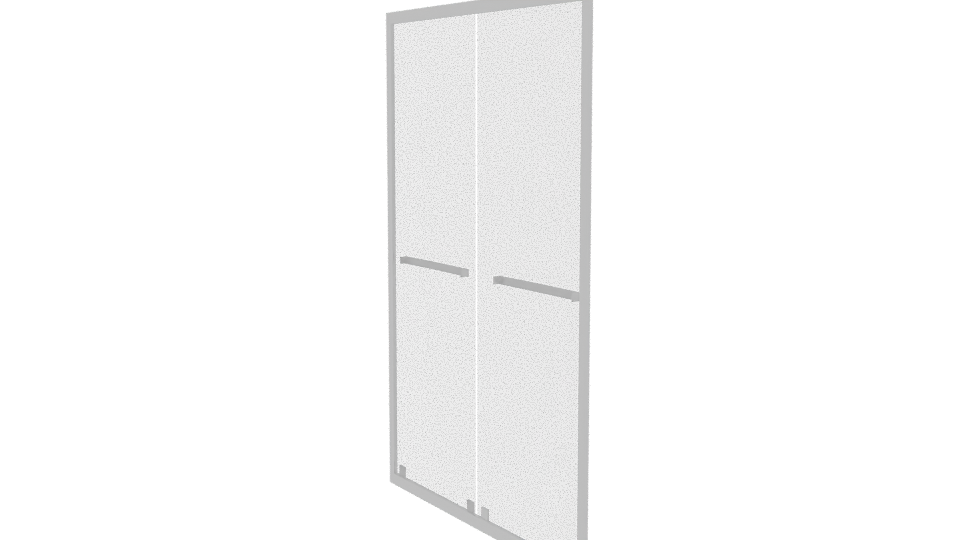 Stylish Minimalist Display Panel 3D Model - Professional 3D Model Render 7