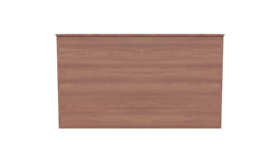 Modern Wooden Dresser 3D Model - Professional 3D Model Render 5