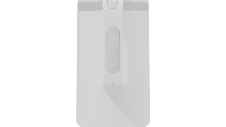 Stylish Electric Kettle 3D Model - Professional 3D Model Render 2