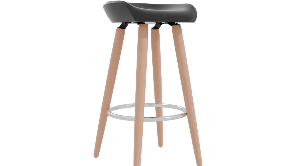 Bar Stool 3D Model - Professional 3D Model Render 10