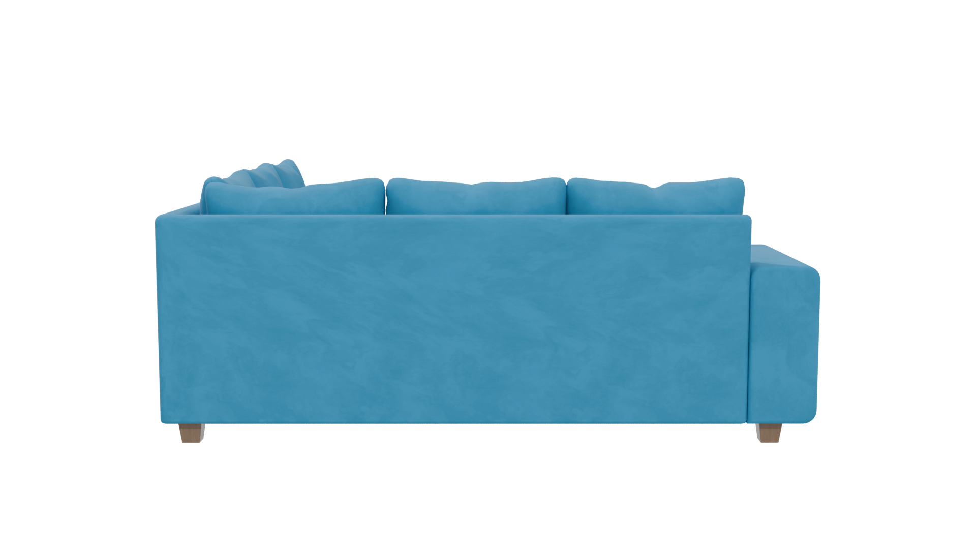 Contemporary L-Shaped Sofa 3D - Professional 3D Model Render 5