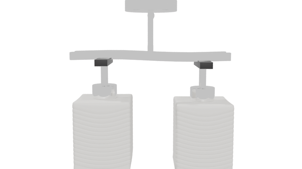 Stylish Weight Balance Scale Model - Professional 3D Model Render 5