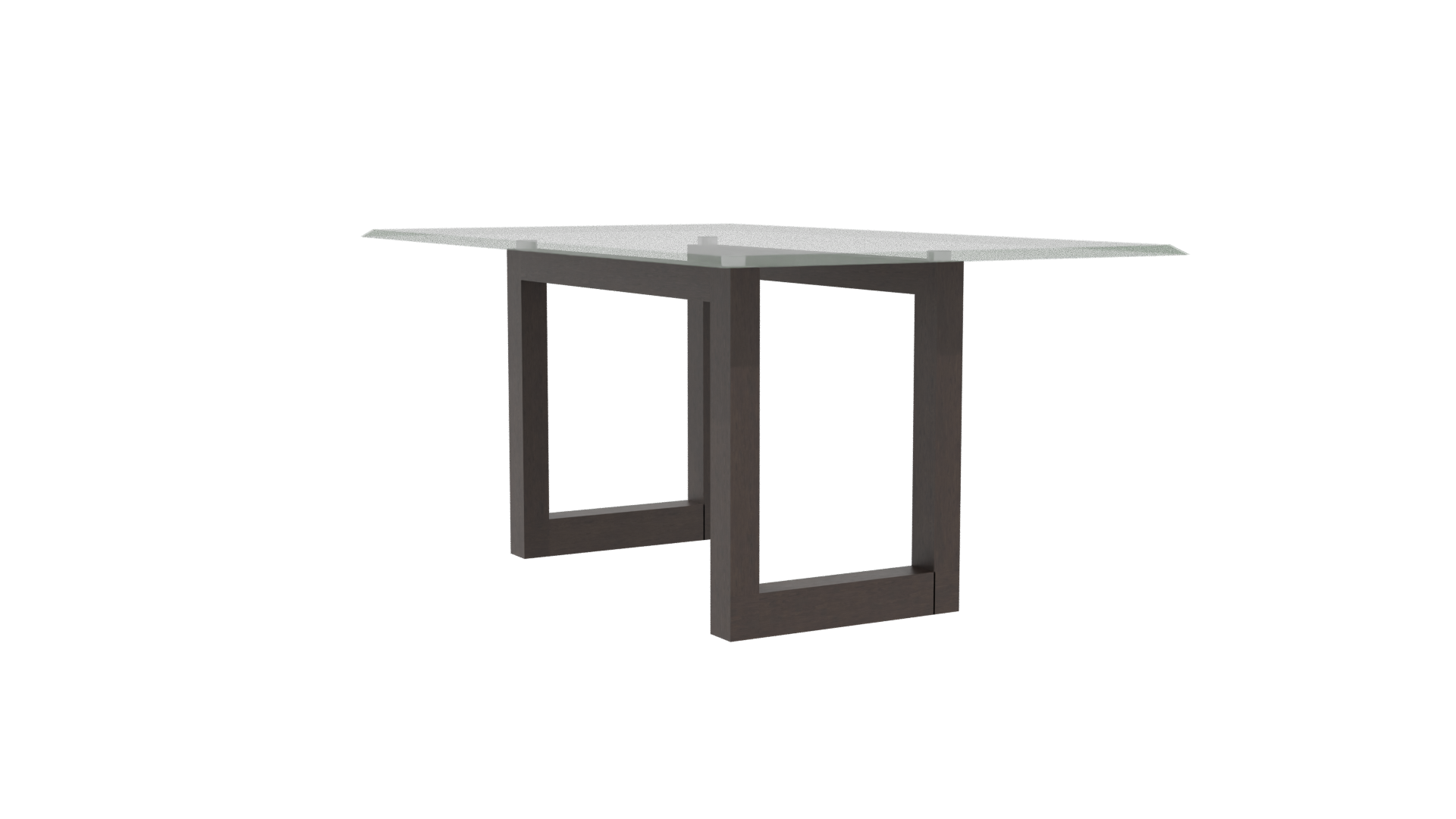 Stylish Glass Top Table 3D - Professional 3D Model Render 19