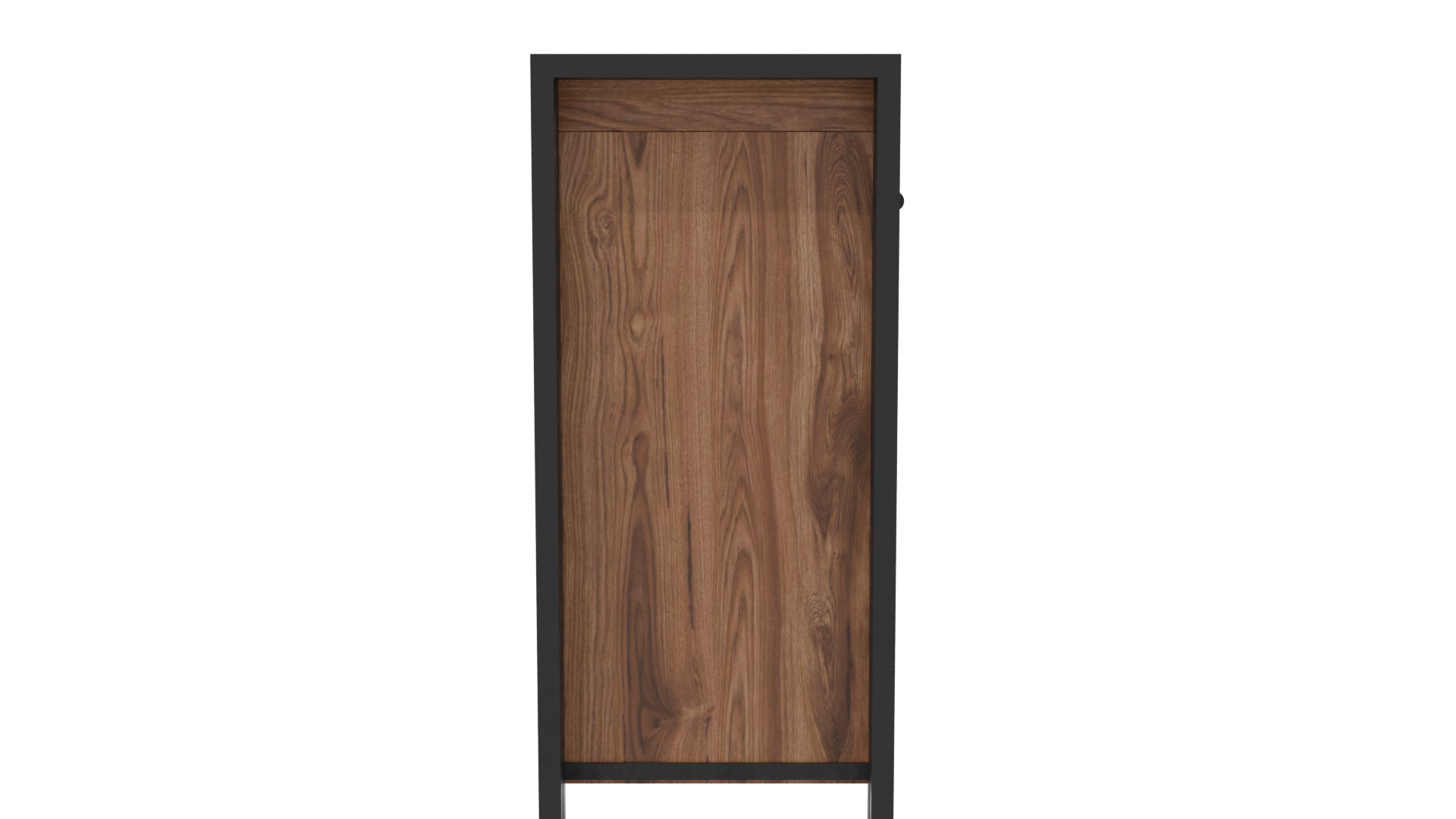 Stylish Wooden Storage Cabinet 3D - Professional 3D Model Render 8