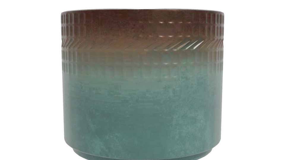 Stylish Decorative Planter 3D - Professional 3D Model Render 11