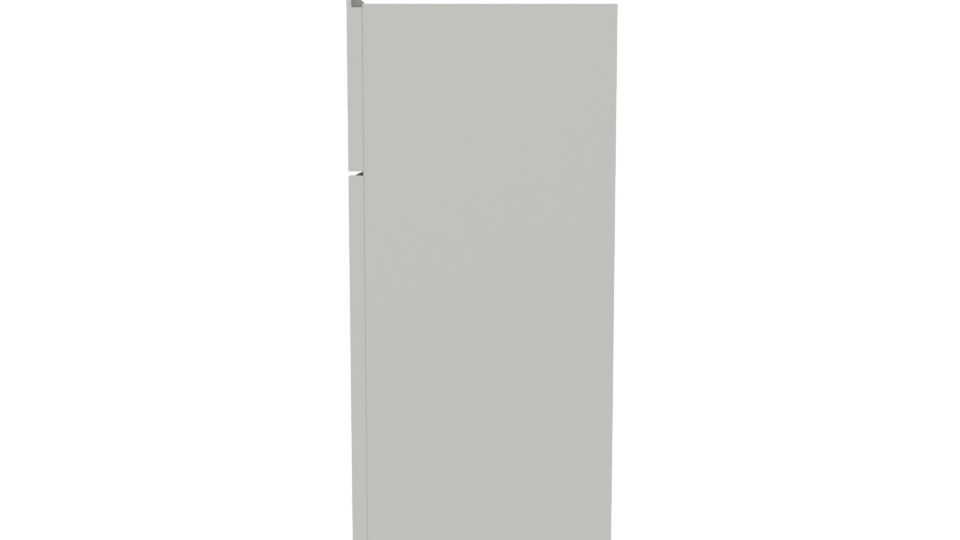 Modern Refrigerator Household Model - Professional 3D Model Render 2