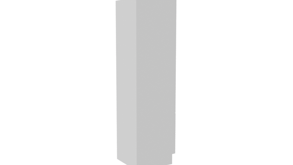 Minimalist Wooden Wardrobe 3D Model - Professional 3D Model Render 7