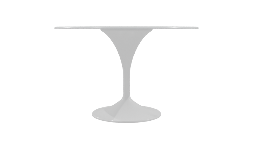 Sleek Modern Dining Table 3D - Professional 3D Model Render 9