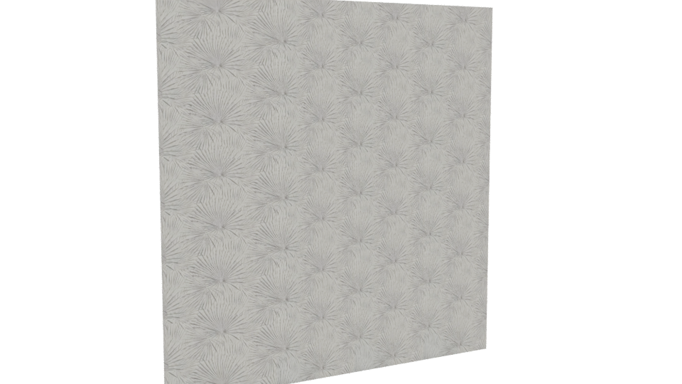 Elegant Patterned Wall Panel 3D - Professional 3D Model Render 4