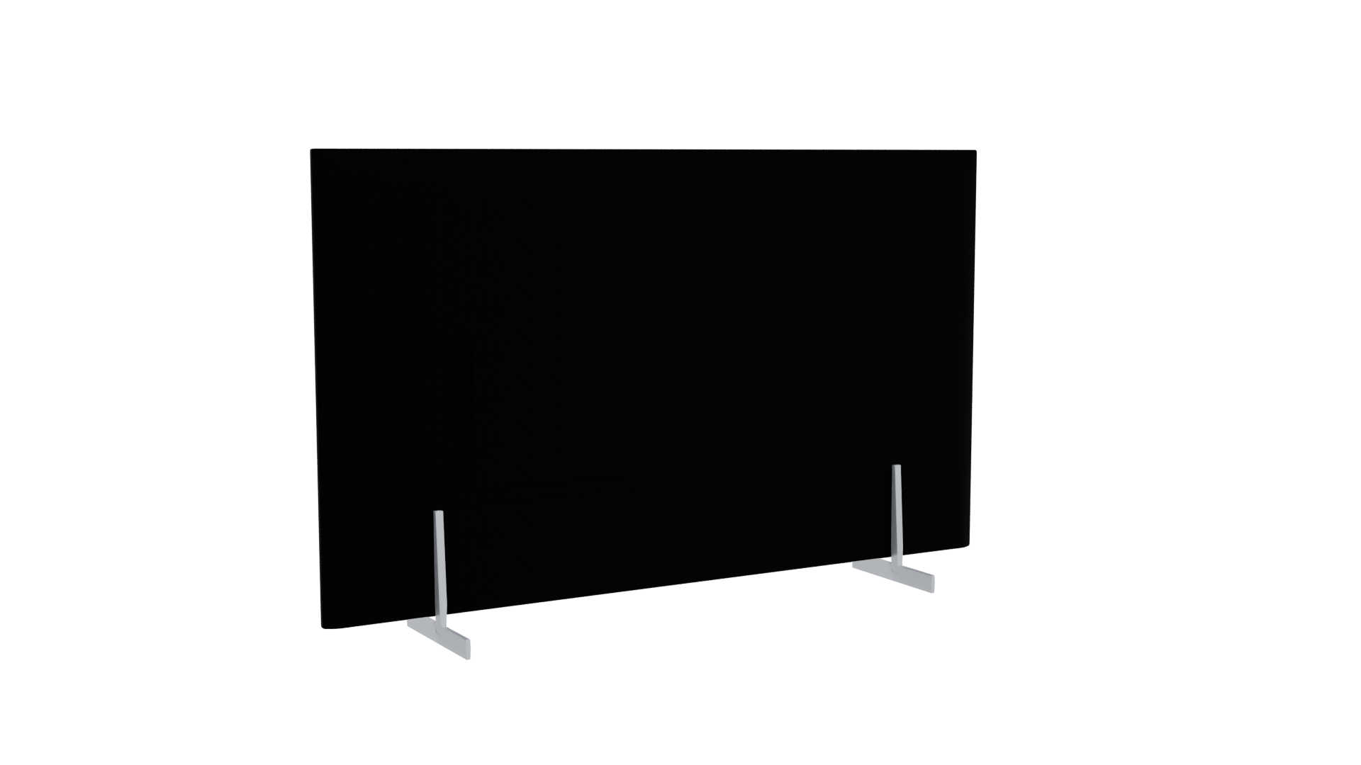 Sleek Modern Television 3D Model - Professional 3D Model Render 4