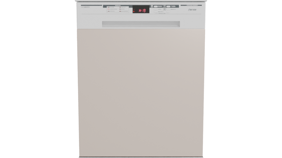 Compact Modern Dishwasher 3D - Professional 3D Model Render 11