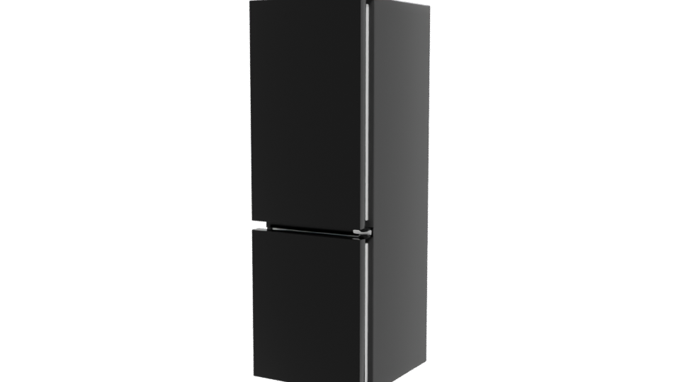 LG Bottom Freezer Refrigerator Model - Professional 3D Model Render 12