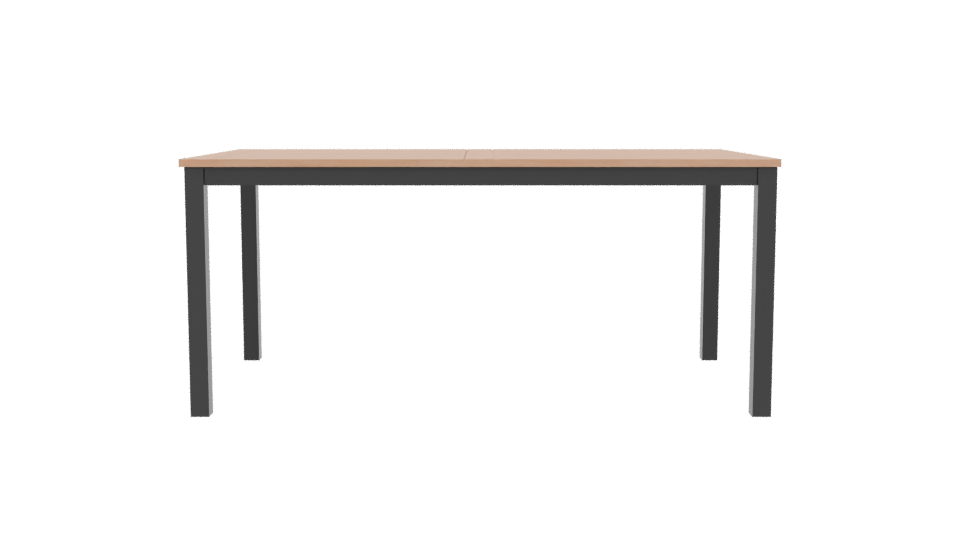 Minimalist Wooden Table 3D Model - Professional 3D Model Render 5