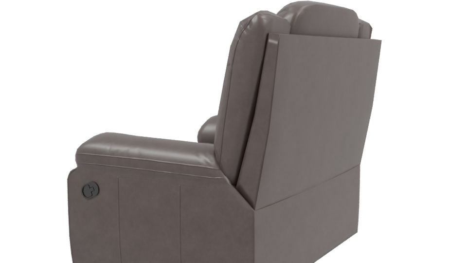 Comfortable Reclining Armchair Model - Professional 3D Model Render 3