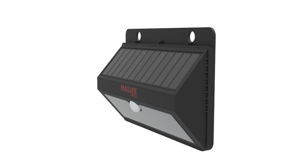 Solar Motion Sensor Light Model - Professional 3D Model Render 13