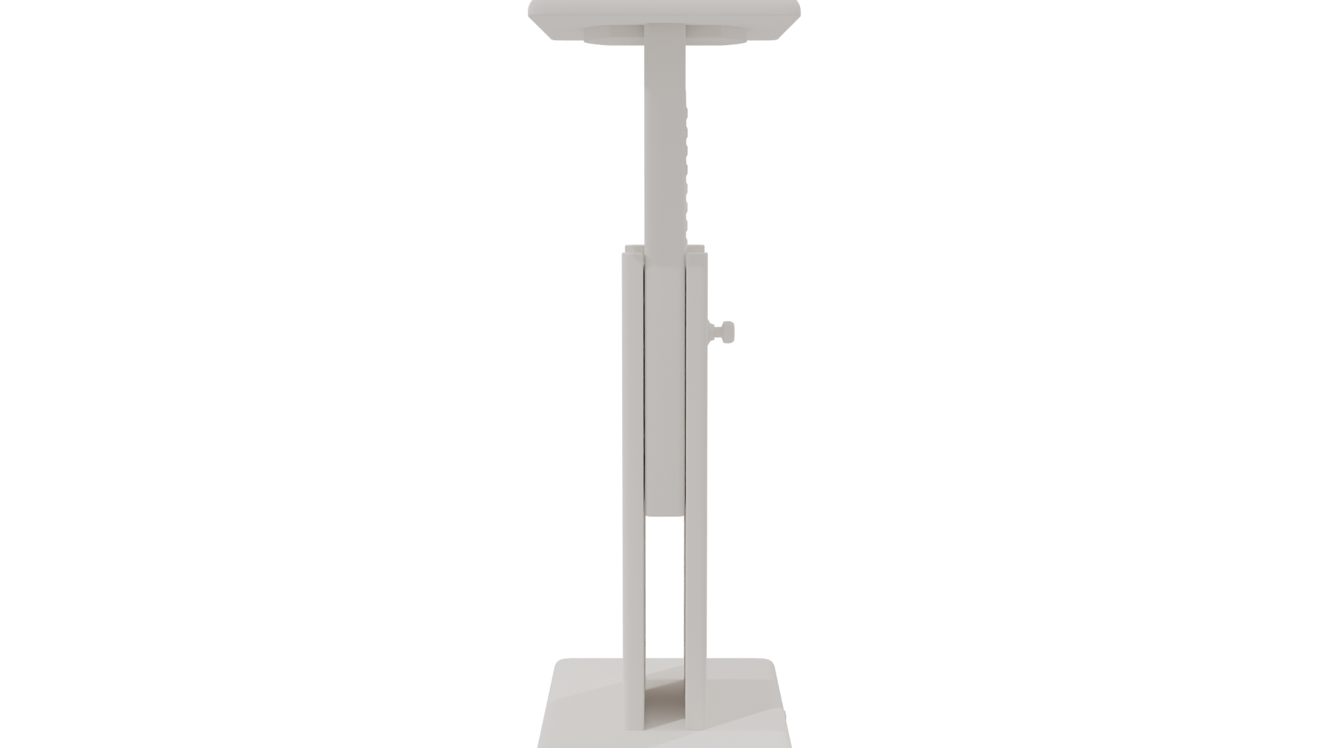 Stylish Wooden Podium 3D Model - Professional 3D Model Render 3