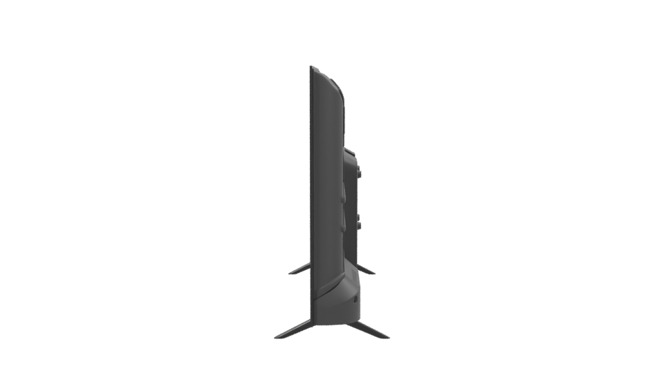 Slim Modern TV Display 3D - Professional 3D Model Render 2