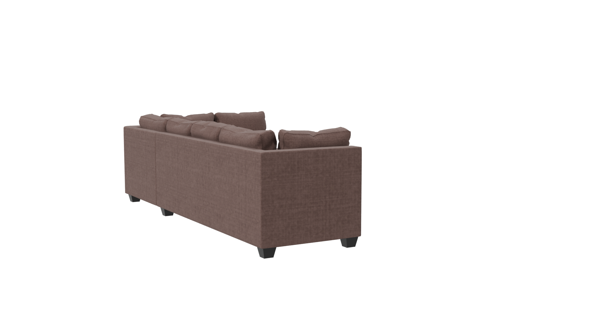 Elegant Sectional Sofa 3D Model - Professional 3D Model Render 7