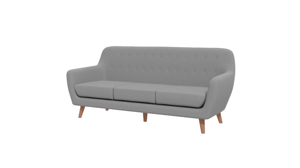 Stylish Modern Sofa Model 3D - Professional 3D Model Render 12