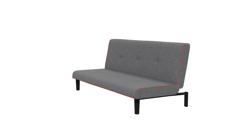 Stylish Minimalist Sofa 3D Model - Professional 3D Model Render 13