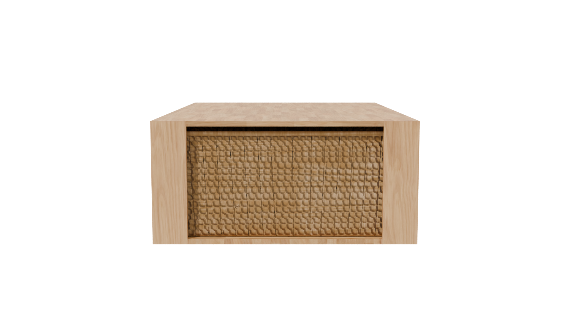 Katina Wooden Center Table 3D - Professional 3D Model Render 2