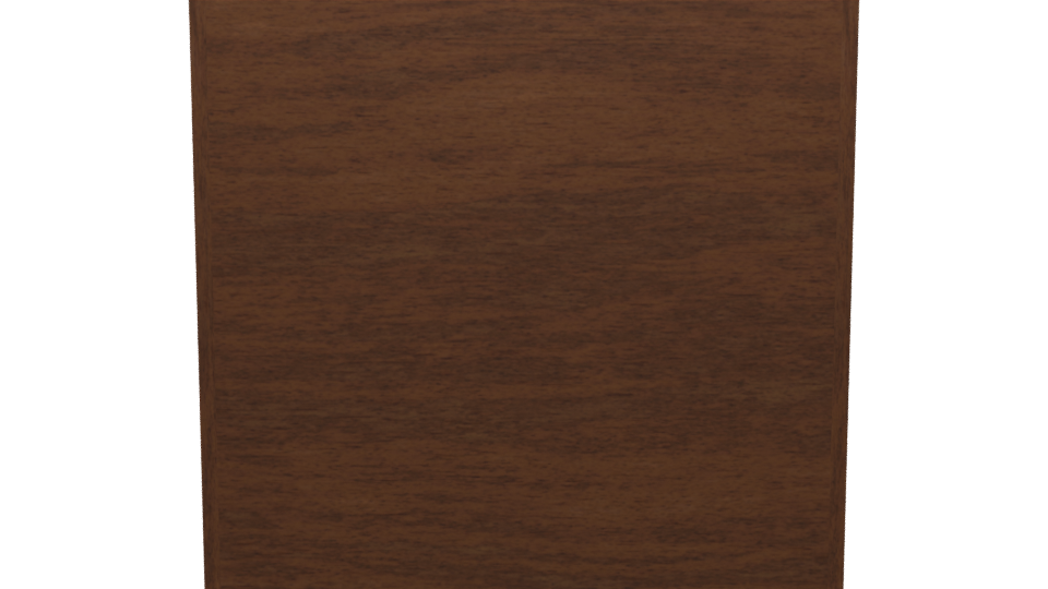 Stylish Wooden Nightstand Model - Professional 3D Model Render 5