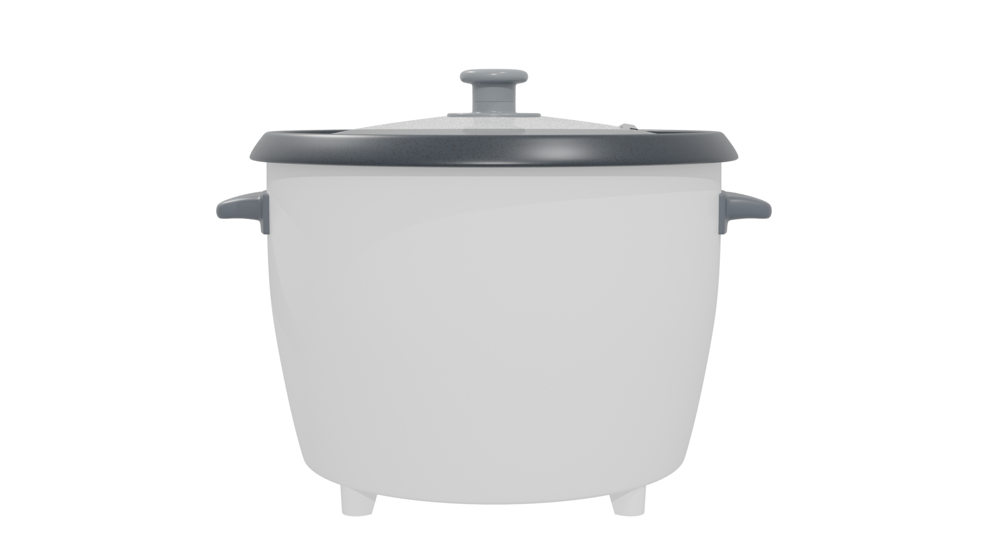 Stylish Electric Rice Cooker 3D - Professional 3D Model Render 5