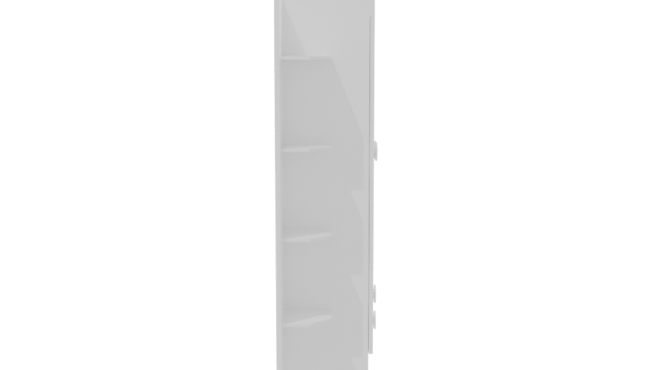 Closet Arcoiris 2P2C 3D Model - Professional 3D Model Render 8