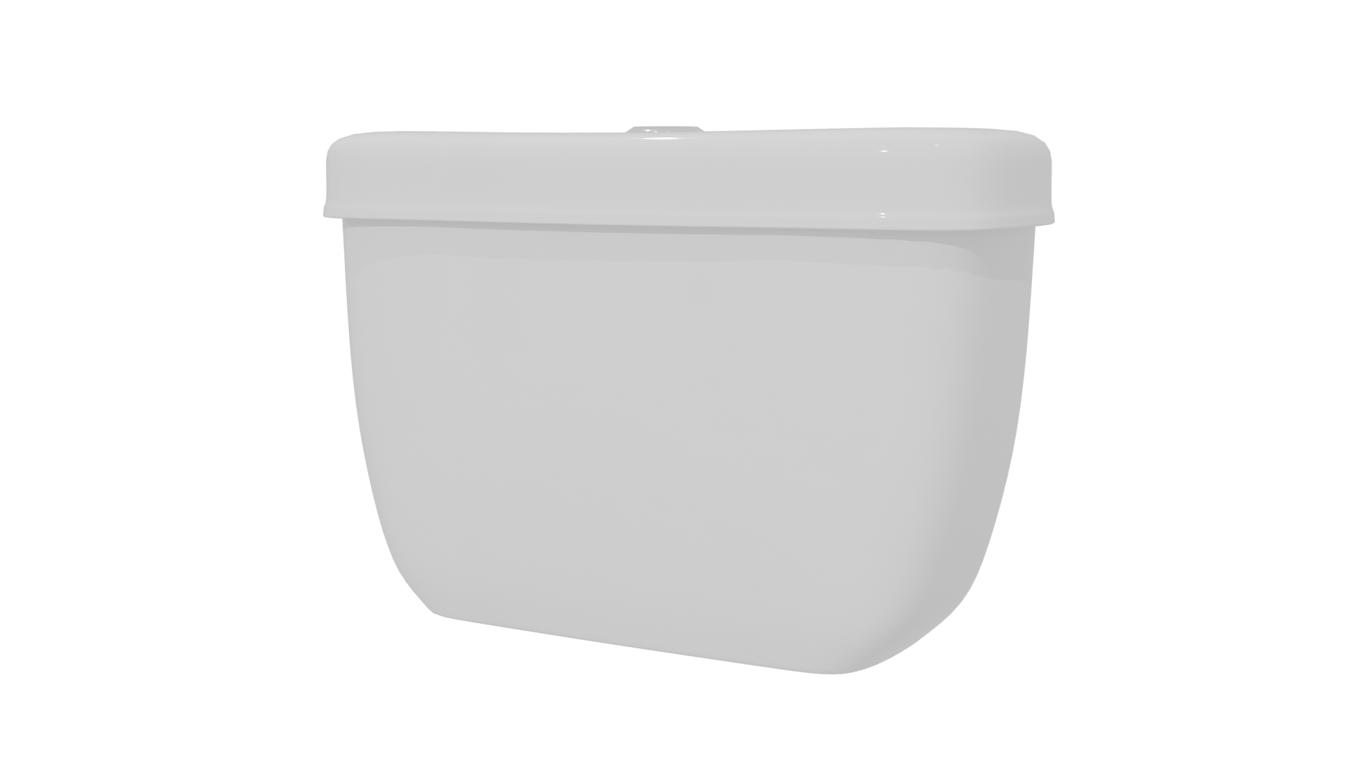 Stylish Plastic Storage Container 3D - Professional 3D Model Render 6