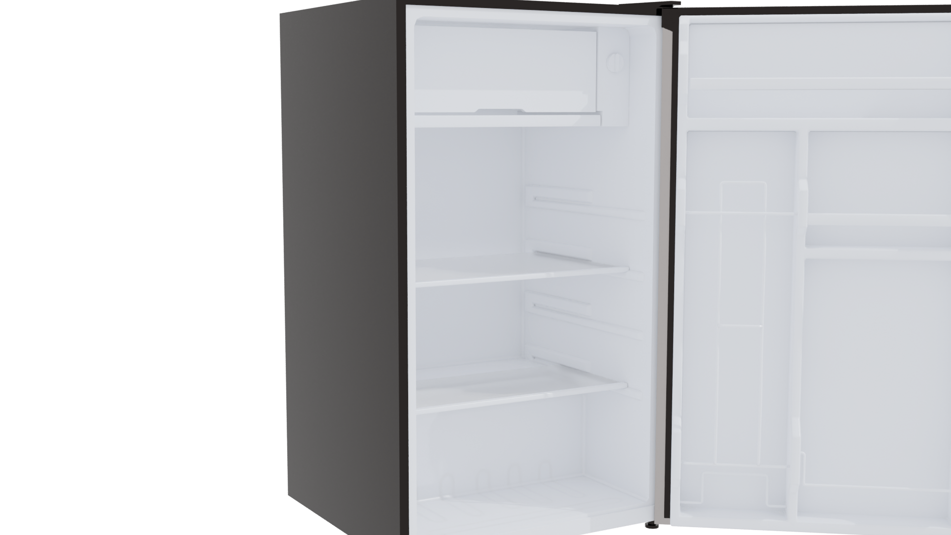 Classic Refrigerator 3D Model - Professional 3D Model Render 10