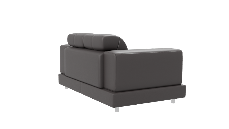 Praga Brown Sofa 3D Model - Professional 3D Model Render 7