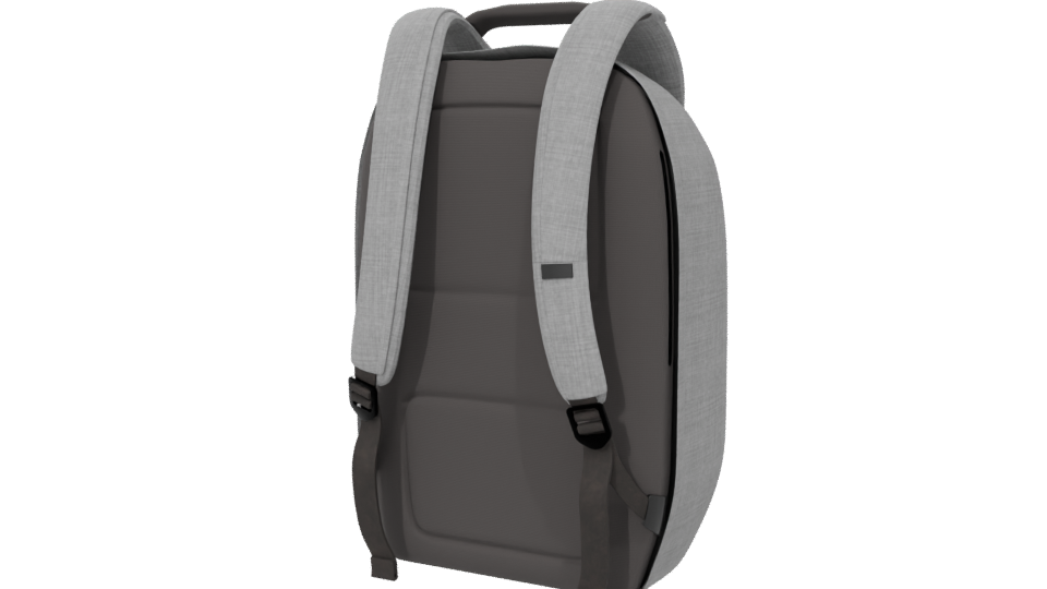Stylish Minimalist Backpack 3D - Professional 3D Model Render 6