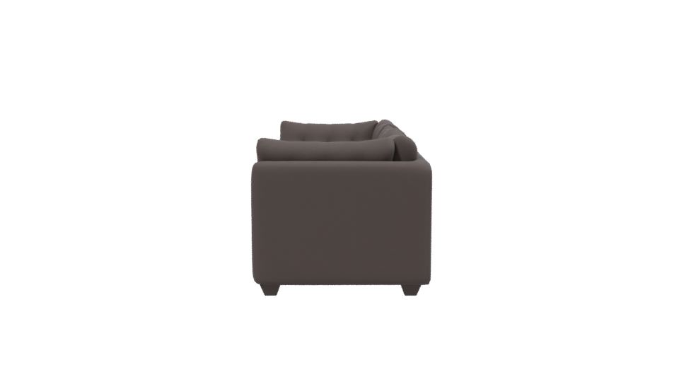 Stylish Contemporary Sofa 3D Model - Professional 3D Model Render 2