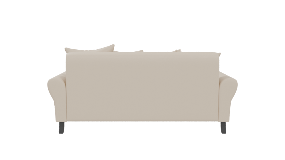 Elegant Modern Sofa 3D Model - Professional 3D Model Render 5