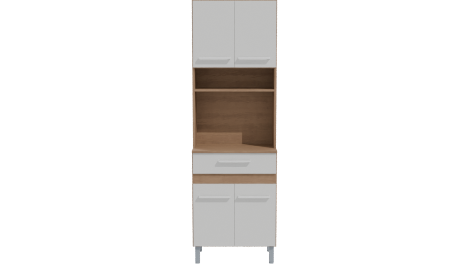 Modern Kitchen Cabinet 3D Model - Professional 3D Model Render 11