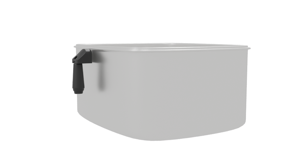 Stylish Modern Bathtub 3D Model - Professional 3D Model Render 7