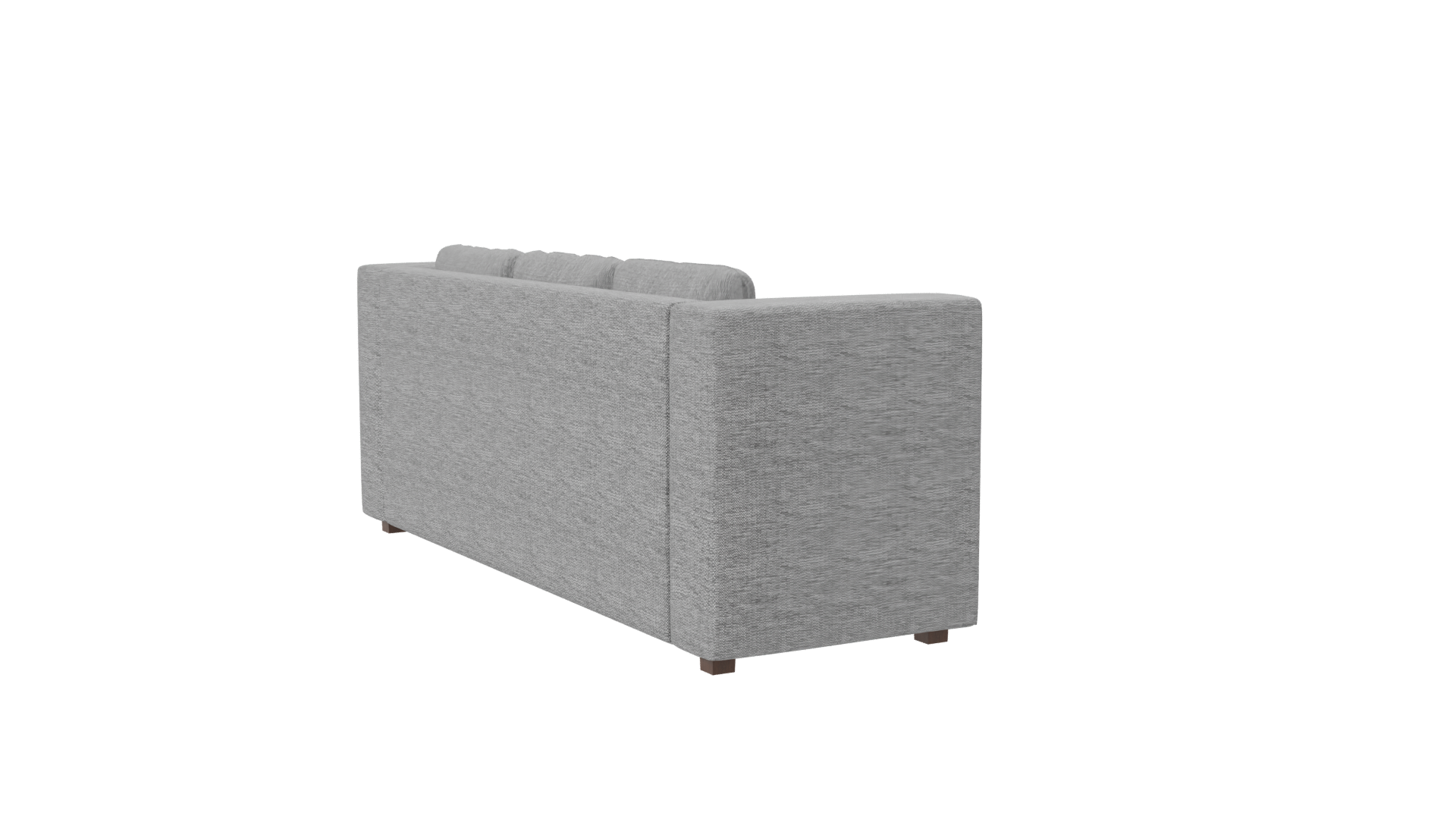 Contemporary L-Shaped Fabric Sofa 3D Model - Professional 3D Model Render 7