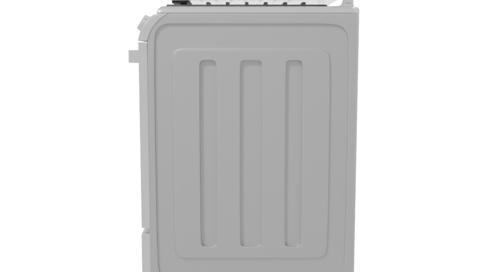 Stylish Modern Gas Range 3D - Professional 3D Model Render 2