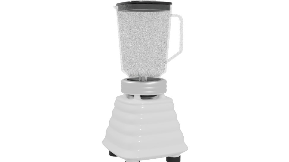 Stylish Kitchen Blender Model 3D - Professional 3D Model Render 4