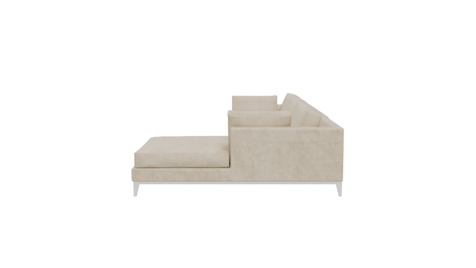 Contemporary Sofa Sectional 3D Model - Professional 3D Model Render 5