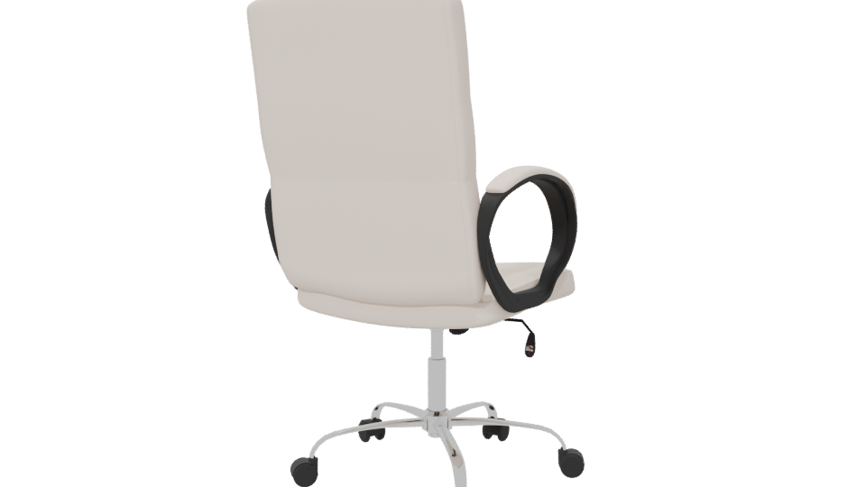 Elegant Modern Office Chair 3D - Professional 3D Model Render 6