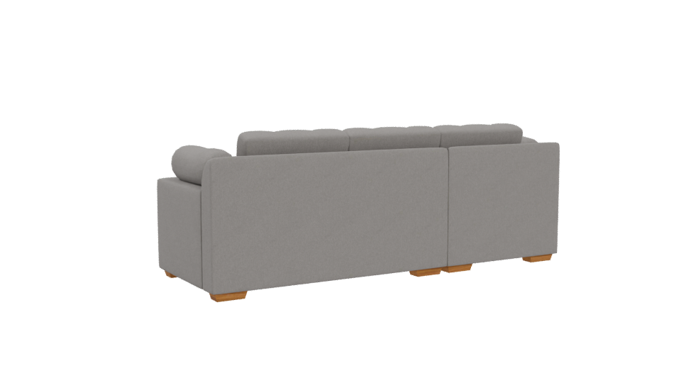 Stylish Modern Corner Sofa 3D Model - Professional 3D Model Render 4