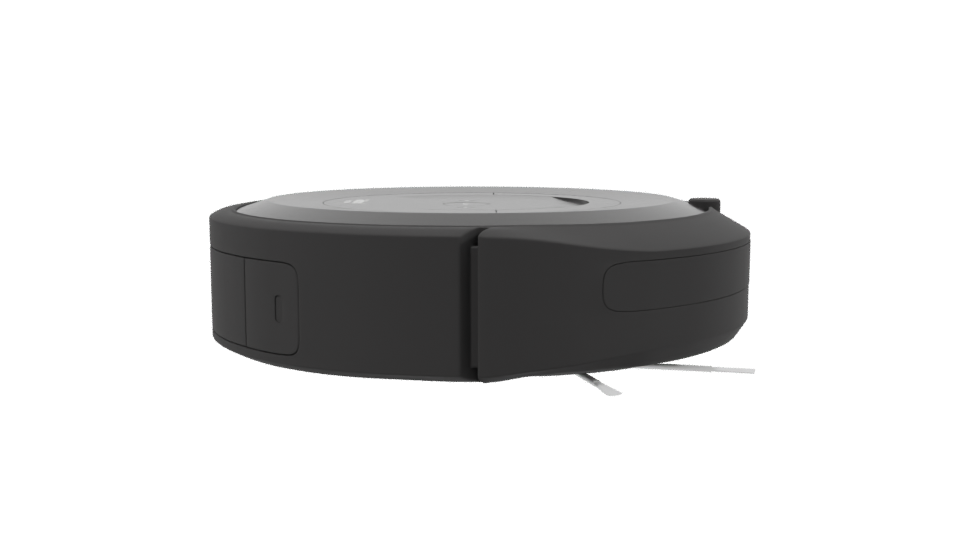 Sleek Robot Vacuum Cleaner 3D Model - Professional 3D Model Render 2