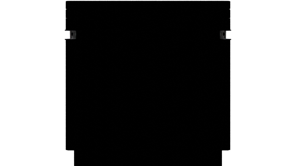 Stylish Wicker Outdoor Table 3D - Professional 3D Model Render 8