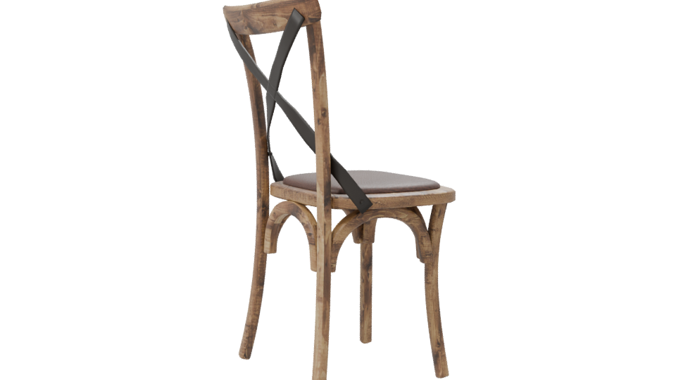 Corsica Dining Chair 3D Model - Professional 3D Model Render 7
