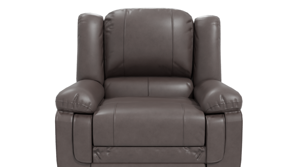 Comfortable Reclining Armchair Model - Professional 3D Model Render 11
