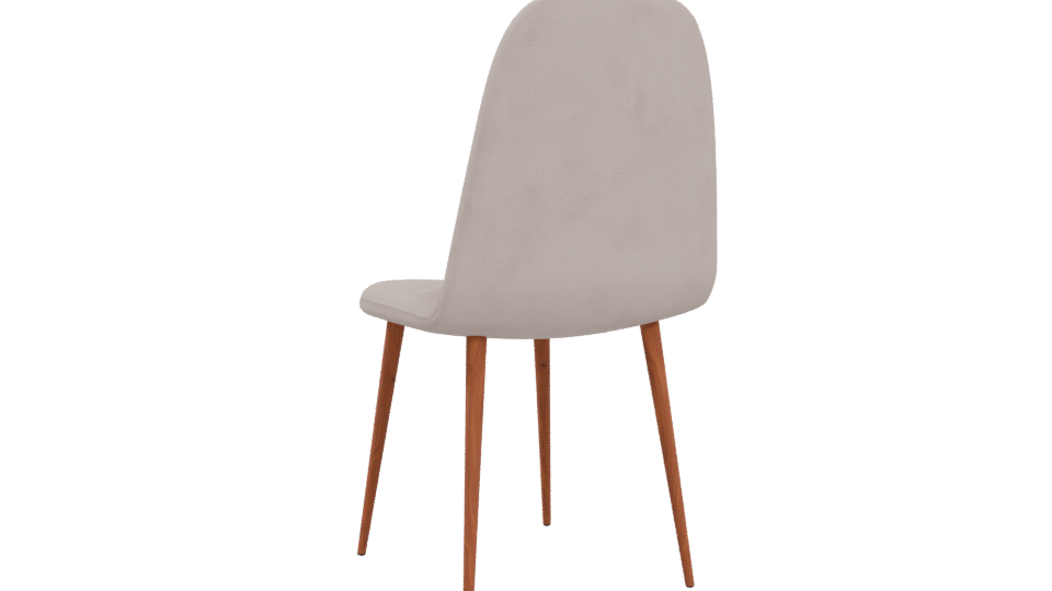 Stylish Modern Dining Chair 3D - Professional 3D Model Render 4